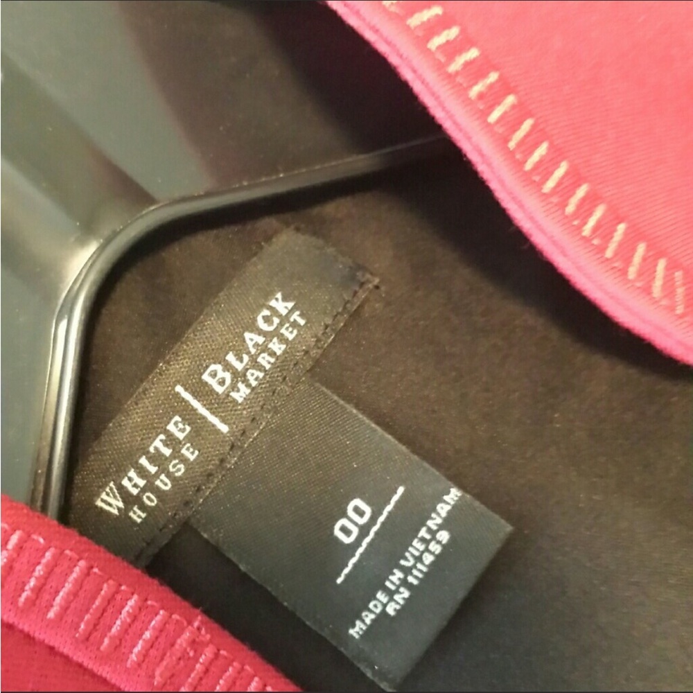 Red WHBM military jacket - Picture 3 of 3